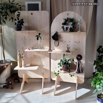 제이우드 원목파티션 선반형 파티션 인테리어 파티션 형식으로 가정이나 회사 가게등 다양곳에서 이용가능, 원형라운드