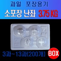 과일포장용 소포장 난좌 (배/사과/복숭아), 4과, 1개