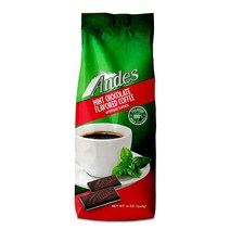 Andes Coffee 맛 분쇄 커피 백 프리미엄 아라비카 초콜릿 민트 355ml12온스, 12 Ounce (Pack of 1), 355ml