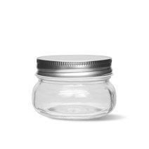 MIR 유리병 클래식 미르 자 150ml 원형 미니병 잼병 수제청 공병 소분저장 밀폐유리용기