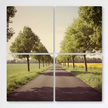 [바보사랑] 멀티액자_양쪽의나무와길, 상세 설명 참조