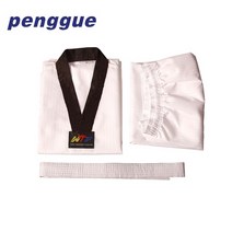 태권도 정장 남자 여자 폴리 에스터 코튼 가라데 정장 TKD 화이트 태권도 유니폼 WTF 가라데 유도 태권도