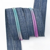 나일론 지퍼 테이프 코일 롤 바느질 가방 계량기 수리 키트 액세서리로 장식 3 5 10M, No5_10Meters, Colored