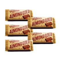 휘태커스 아몬드골드 슬랩 초콜릿, 45g, 5개입