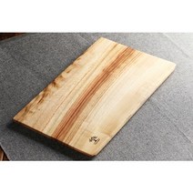 [뉴그린] 캄포원목 트레이 소-2 (300*120*22) 플레이팅용 도마 나무도마 김치도마