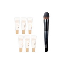클리오 브러쉬 + VDL 퍼펙팅 글로우 새틴 파운데이션 A02호 5ml 6개, VDL 퍼펙팅 글로우 파운데이션 A02호 5ml 6개