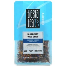 TIESTA TEA COMPANY PREMIUM LOOSE LEAF TEA BLUEBERRY, 단색, 한 사이즈