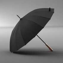 라별 프리미엄 우드 그립 장우산