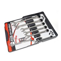 세신 라쳇콤비렌치세트 기어렌치 7pcs, 없음