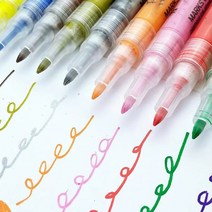 골프유단자 아이언 숫자 골프채 도색펜 9color 마커펜 골프클럽관리 커스텀 펜마커, 브라운 2개, 2개