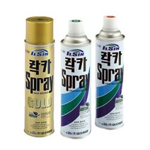 [일신케미칼] 락카 스프레이 IS-2001 420ml, 무광투명