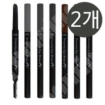 1+1 에뛰드 하우스 드로잉 아이 브라우, 2개, 1호흑갈색