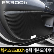 블랙 카본 도어커버 렉서스 ES300h 2019년형 [SN:3886C1#609]