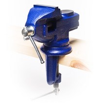 더블헥사곤 탁상용 소형 미니바이스 E 50mm 철재 모형제작 DIY, 1개