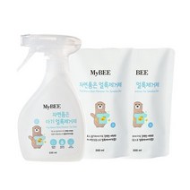 자연품은 얼룩제거제 용기330ml)리필300ml)x2팩