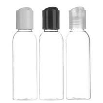 프레스캡 30ml 50ml 60ml 75ml 80ml 100ml 똑딱이캡 공병 화장품, 60ml(L)투명 투명캡