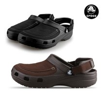 [쇼핑엔티] 크록스 유콘 비스타2 클로그 남자 남성 슬리퍼 샌들 블랙 브라운, 02)207142-206:M13_310