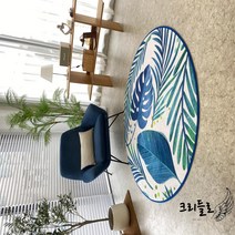 러그 서재 극세사 원형 안방 아이방 사계절 물세탁 침실 거실 단모 식탁 먼지없는 워셔블 인테리어 식물 카페트