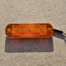 화물차 LED 24V 화살표 표시등 프리볼트 화물차 옆면등 사이드램프 차폭등 방향지시등 반사기, 선택1.화살표황색옆면등(배선타입)