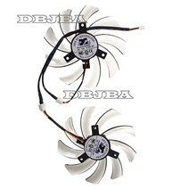 기가 바이트 GTX560 그래픽 카드 냉각 팬용 95mm 2 핀 + 3 0.25A, 한개옵션0