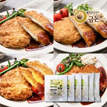 [금돈] 무배 건강담은 강원도 치악산 금돈 현미 치즈고구마 등심돈가스 혼합 3종 12개세트, 6팩, 260g