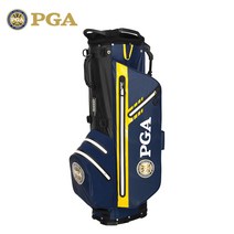 PGA PGA 남성 여성 캐디백 방수 대용량 골프백 스탠드백 XQ002 다기능 초경량 명품 예쁜 이쁜 고급 블루 가벼운 다기능 가방 남자 여자, 네이비