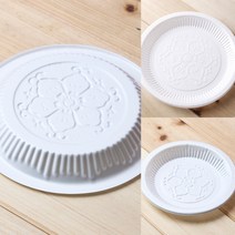 10p 접시 18cm 찌개용기 식품용기 일회용종이접시 1회용그릇 1회용접시 컵밥용기 일회용플라스틱용기 일회용밥그