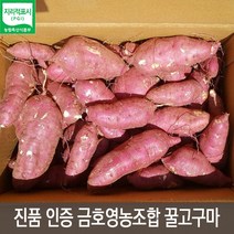 22년산 꿀당도 땅끝해남 황토밭에서 자란 베니하루카 꿀고구마, 1박스, 한입사이즈 3kg
