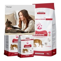 길고양이먹이 냥이사료 3개월고양이사료, 캣츠러브10kg(5kgx2)