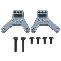 RC서보 아두이노서보모터 Axspeed 2pcs 알루미늄 리어 쇼크 타워 kyosho mini-z 4x4 118 jimny 124 지프 랭글러 hilux rc 크롤러 용 마운트, 티탄