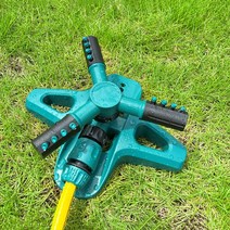 야외 정원 호스 스프링클러 360도 회전 관개 시스템 마당 빠른 누수 방지 자동 잔디 물 스프링클러