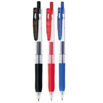 제브라 사라사클립볼펜 0.3mm, NEW 혼합(검1빨1파1), 2세트
