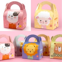 [5매/50매] 배꼽대장 캐릭터 미니 선물상자, 3. 블루라이언, 5매