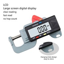 도막두께측정기 자동차 도장 도색 두께 측정기 0-12 mm Thickness Tester Digital Thickness Gauge Measure, 한개옵션0