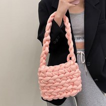 자이언트 얀 1KG 패브릭얀 굵은 실 핸드니팅 루피망고실, 빅얀1kg-피치핑크