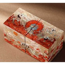 고급 자개보석함 미니 보관함 돌반지 주얼리 자개함 아기보석함 선물용, A