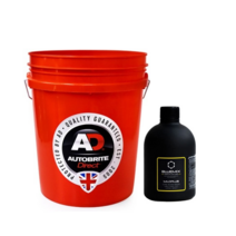 AD 오토브라이트 워시버킷(빨강)+블루믹스 마일드플러스 카샴푸500ml 세차버킷