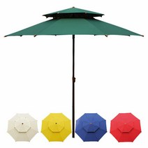 230 카본 우드 파라솔 국산 카페 편의점 야외용 파라솔, 레드