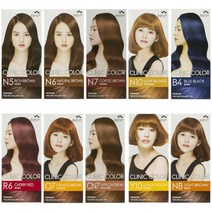 꽃을든남자 크리닉 칼라 염색약 소망화장품 염모제, N6자연갈색