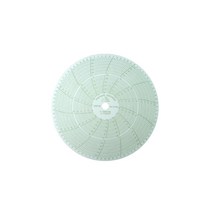 산업용 가스압력원형기록지 NO.100010 (200￠) 100매