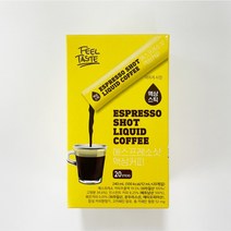 노브랜드 에스프레소샷 액상커피 12ml x 20입, 2개