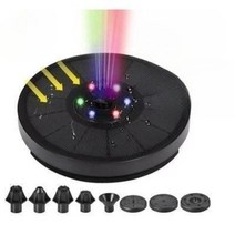 태양광분수 태양열분수대 태양열분수 미니분수대모터 태양광미니분수대 대형태양열분수대 태양열분수대모터 미니분수대 태양분수 태양광미니분수펌프 태양광분수대 풍경 연꽃 잎 부동 분수, G