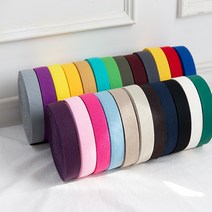 10마 웨빙끈 웨이빙끈 에코백끈 가방끈 면웨이빙 23color C0, 블랙