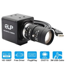 카메라렌즈 호환 mm+아랑 캐논 50mm1.8 24-70 rf 24-105 1080P 풀 HD 30fps 60fps 120fps 미니 PC 웹캠 USB, 03 4mm lens