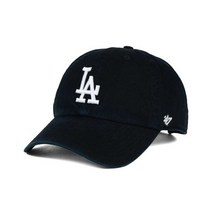 [47브랜드] 빅로고 LA 다저스 클린업 블랙 / BK