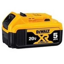 디월트 20V 5.0Ah 배터리 DCB184 (18V 사용가능) 리튬이온배터리 전동공구 밧데리 공구배터리 디월트배터리