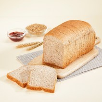 [통밀명가] 통밀빵 9종 골라담기 HACCP (통밀식빵 / 모닝 / 카카오 / 견과스틱 / 코코넛 / 그대로 /옥수수 / 팥빵), 통밀 식빵(530g)