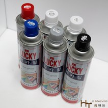 다용도 칼라 스프레이 락카, 백색, 1개