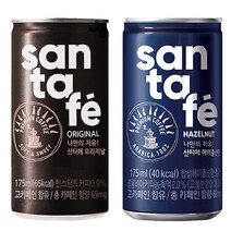산타페 오리지날 헤이즐넛 캔커피 175ml 각 30캔 (총60캔)