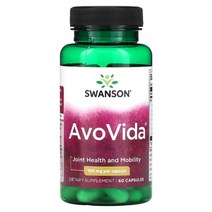 스완슨 ﻿아보카도 대두 유래 피토스테롤 30% 100mg ﻿60캡슐